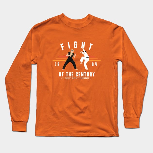 Fight of the Century - All Valley Karate Tournament 1984 Long Sleeve T-Shirt by BodinStreet